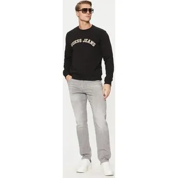 Pánská mikina Guess Jeans Mikina M5RQ41 KCPR1 Černá Regular Fit XXL