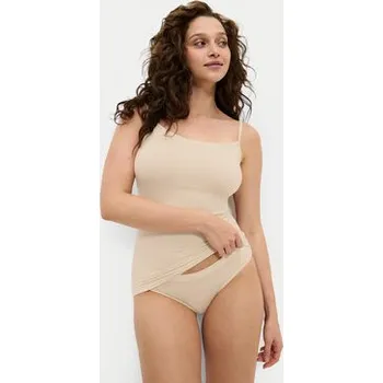 Triumph Top Sense Of Modal 10224795 Écru Slim Fit M