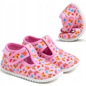 Dívčí bačkory Wojtyłko papuče Rzepy růžová velikost 27