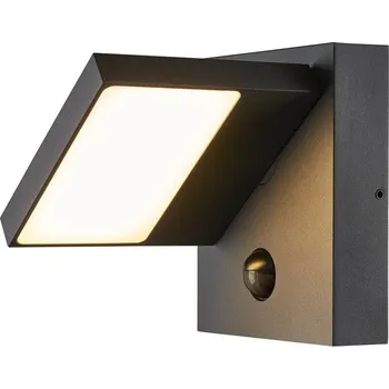 Venkovní osvětlení SLV - BIG WHITE ABRIDOR SENSOR Outdoor, nástěnné LED svítidlo, IP55, antracitové, 3000/4000K - BIG WHITE (SLV) LA 1002990