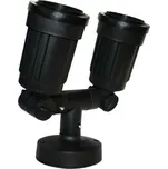 ACA Lighting venkovní bodové svítidlo PAR38 2xE27 No78-B AC.045GL78