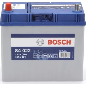 Autobaterie Autobaterie Bosch S4, 12V, 45Ah, 330A, S4 022