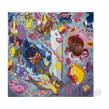 Zahraniční hudba 2LP Sam Webster: Grindstone CLR 2021 Insert Gatefold Coloured Jorj Blue & Creep Blood Splatter Vinyl