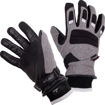 Moto rukavice W-TEC Moto a lyžařské rukavice Sabresul šedá - XL