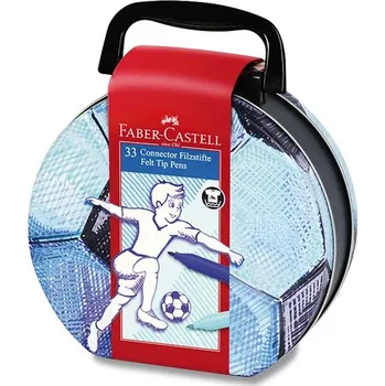 Faber-Castell 155538 kufřík Fotbal 33 ks
