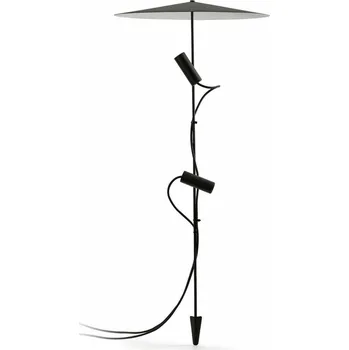 Venkovní osvětlení FARO CLAP 1030 lampa se zápichem, černá 2x6W 3000K 38st. se stínítkem