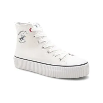 Dámské tenisky Beverly Hills Polo Club Plátěnky BHPC026M Bílá 39