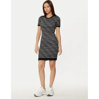 Dámské šaty Tommy Jeans Každodenní šaty DW0DW19478 Černá Slim Fit L