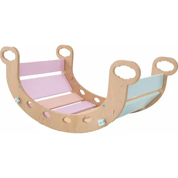 Dětská houpačka WOODANDHEARTS Montessori houpačka, Small NW Pastel