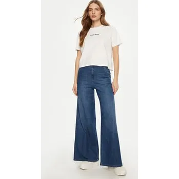 Pánské tričko Guess Jeans T-Shirt W5RI42 K8HM0 Bílá Regular Fit XL