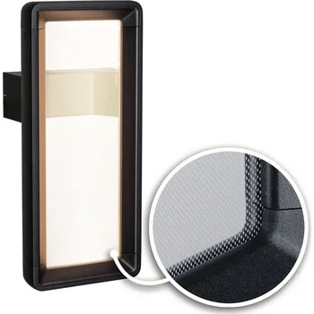 Venkovní osvětlení PAULMANN LED venkovní nástěnné svítidlo Reana pohybové čidlo HF senzor IP44 176x107mm 3000K 2x3W 230V antracit kov - PAULMANN P 93109