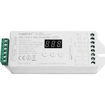 Příslušenství pro LED osvětlení MiBoxer DALI 5 v 1, řídicí jednotka pro LED pásky
