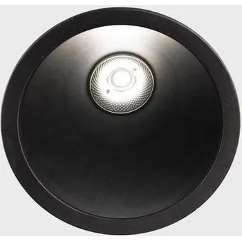 Koupelnové svítidlo KOHLLIGHTING NOON zapuštěné svítidlo s rámečkem černá 5 W 4000K PUSH - KOHL-Lighting KHL K50800.01.RF.BK-BK.38.ST.8.40.PU