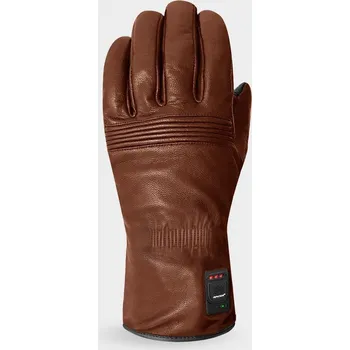 Moto rukavice Vyhřívané rukavice na motorku IWARM CITY, RACER (hnědá)