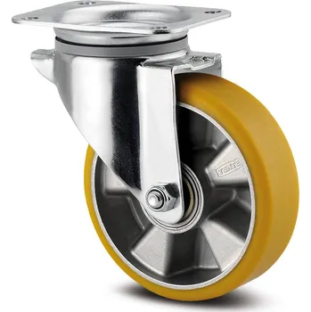 Pojezdové kolečko Alpha TENTE Kolečko pro vysoké zatížení 200mm, otočné, plotýnka, 3470ITP200P63 smart