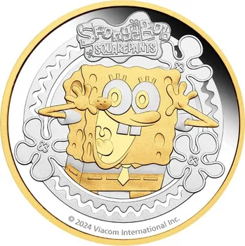 Sběratelství Spongebob Squarepants 2 Oz stříbrná mince