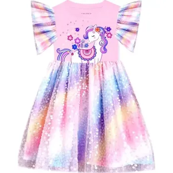 Dívčí šaty Vikita dívčí šaty Summer koník 5