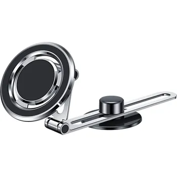 Ocelový magnetický magsafe držák na stůl / do auta Barva: Stříbrná