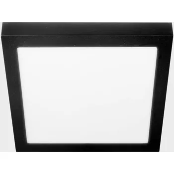 KOHLLIGHTING DISC SLIM SQ stropní svítidlo černá 24 W 4000K 1.10 - KOHL-Lighting KHL K51701.04.SR.BK-BK.OP.ST.8.40.D1