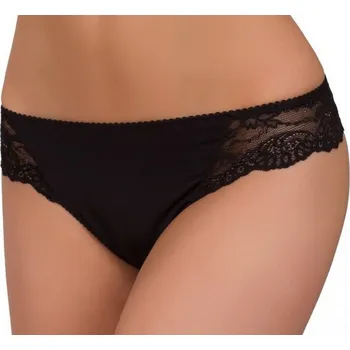 Kalhotky Tanga Ewana 088 černá Barva: černá, Velikost: M