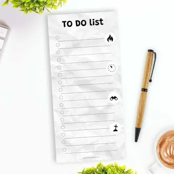 Zápisník To-do list - Papír