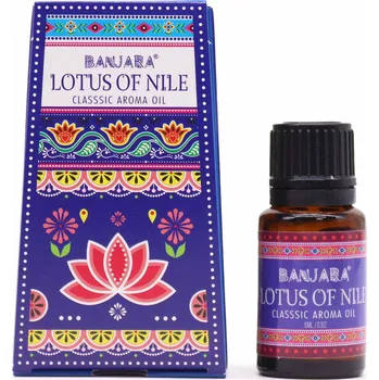 Vonný olej Banjara Indické Vonné Oleje 10ml - Made in India Varianta: Lotos Nilu -
