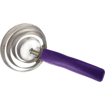 Čištění pro koně Horka Spirálové hřbílko Barva: Fialová