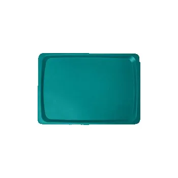 Jídelní podnos klasický, tyrkysová modrá, 530x370 mm