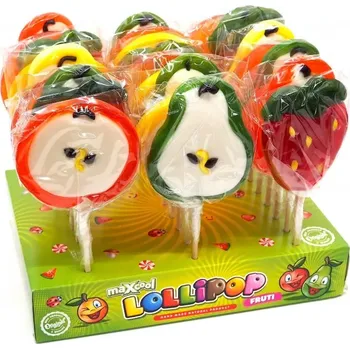 Bonbon Lízátko Ovoce 80g / 27 Ks