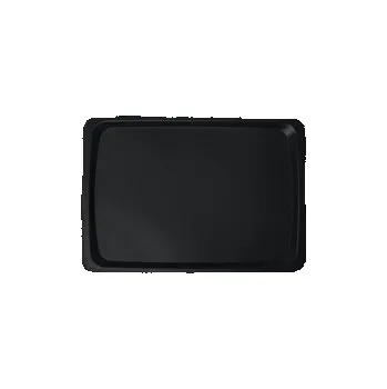 Jídelní podnos klasický, grafitová černá, 600x400 mm