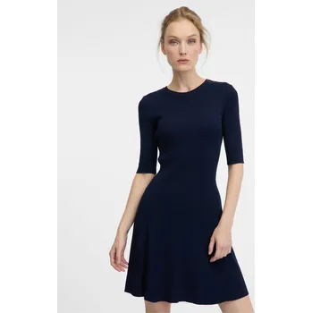Dámské šaty Tmavě modré dámské krátké šaty ORSAY - Dámské Orsay modrá 3205441