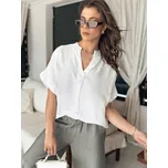 Dámská halenka DSTREET NAMAYAS BÍLÁ unisize