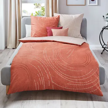 Povlečení Kaeppel | Flanelové povlečení Jaro terra 140x200, 70x90