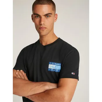 Pánské tričko Tričko Tommy Jeans Black 1058062 L