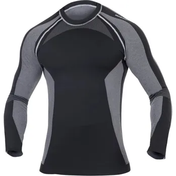 ARDON®AKREC Bezešvé funkční tričko s dlouhým rukávem černo-šedá S H6198/S
