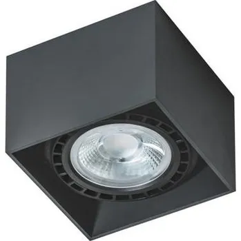 AZZARDO Stropní přisazené bodové svítidlo Azzardo Eco Alex black AZ1834 GU10+ADAP111/ES111 1x40W/1x50W IP20 12cm 230V černé - AZZARDO AZZ AZ1834