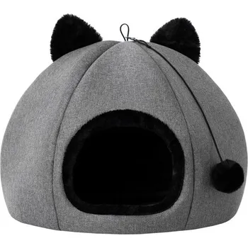 Pelíšek pro psa Reedog Iglú Kitty Head Grafit - M