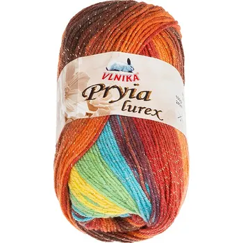 Příze Bellatex Příze PRYIA lurex Červená,Žlutá,Modrá,Zelená