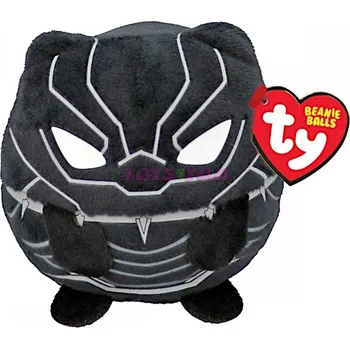 plyšák TY Beanie Balls 10 cm Marvel BLACK PANTHER