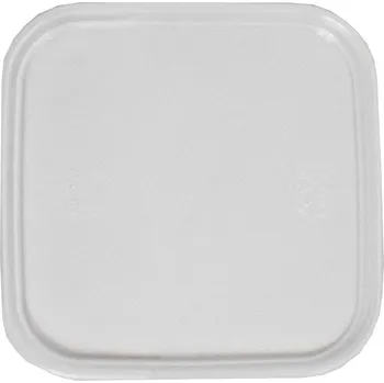 Jednorázové nádobí víčko na dózu čtvercovou 1 000 ml, PP - transparentní (10 ks/balení)