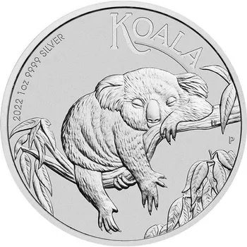 Stříbrná mince 1 Oz Koala 2022