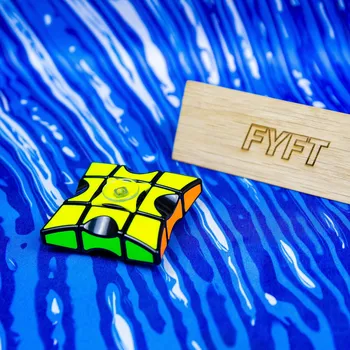 Hlavolam Fidget Spinner cube 1x3x3 hlavolam, variace Rubikovy kostky