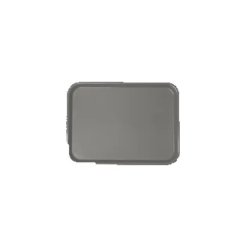 Jídelní podnos klasický, hliníková šedá, 415x305 mm