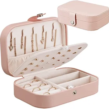 Šperkovnice Elegantní organizér na šperky - růžový