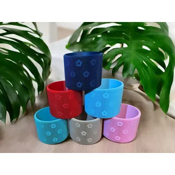 3D tiskárna Bike tuning centrum Designový květináč pro pokojové květiny 3D tištěný z PLA růžový