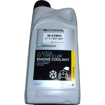 Nemrznoucí směs do chladiče Chladicí kapalina GLACEOL RX Type E LDR 1L, směs do -21, modrozelená, 7711947057