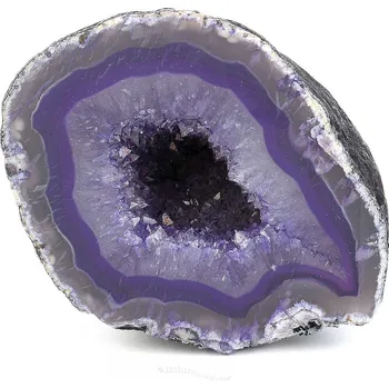 Sběratelství Achátová geoda fialová 194g (Brazílie)