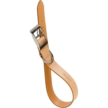 Obojek pro psa FERPLAST Obojek kožený NATURAL C 27cm x 10mm, hnědý 1ks