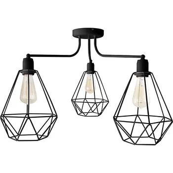 Lustr KARO 3xE27/15W/230V černá