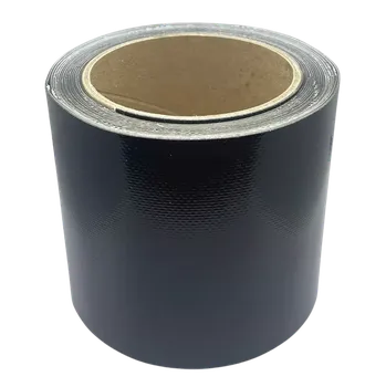 Lepicí páska Förch Černá páska na opravu plachet 5 m x 10 cm (Voděodolná lepící páska)